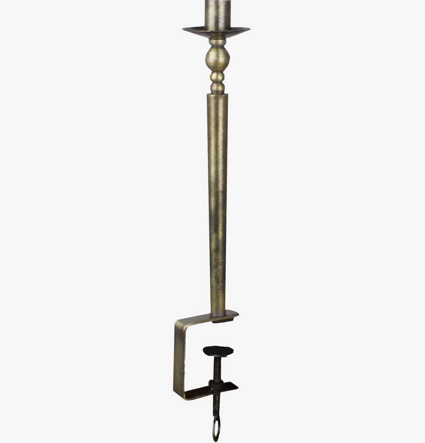 Ljusstake Göte Mässing Stor från Strömshaga i mässing