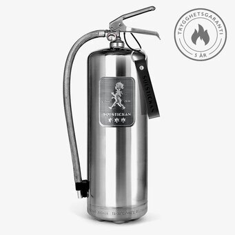 Brandsläckare 6 kg Design Edition Steel från Solstickan