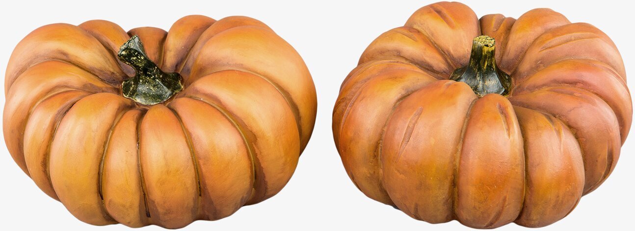 Pumpa Orange Poly från A Lot Decoration med realistisk design