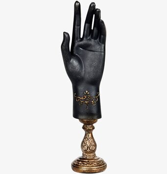 Smyckeshängare Hand från A Lot Decoration på svart bas