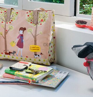 Handväska Belle a croquer från Derriére la porte i tyg