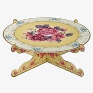 Tårtfat Truly Scrumptious från Talking Tables med blommönster