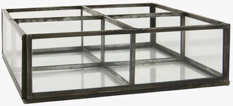 Glasbox 4-Fack från IB Laursen med industriell design