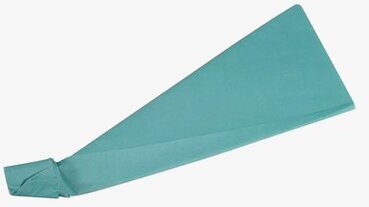 Origami Flygplan från Worldwide co i turkost papper