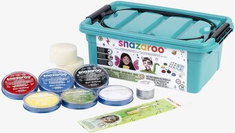 Bild av ansiktsfärger och tillbehör för kreativt bruk