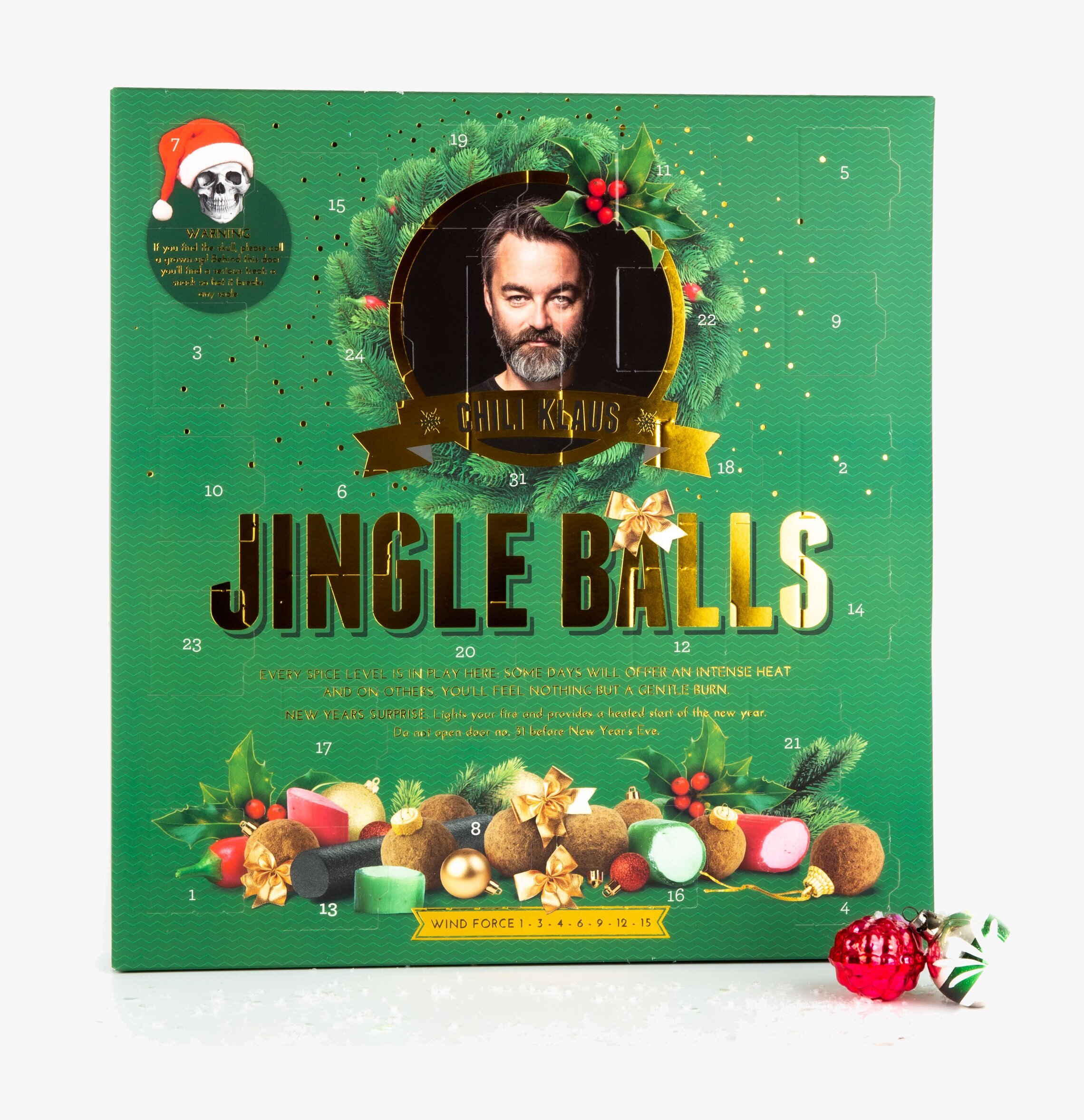 Chili Klaus Adventskalender - Jingle Balls från Chili Klaus
