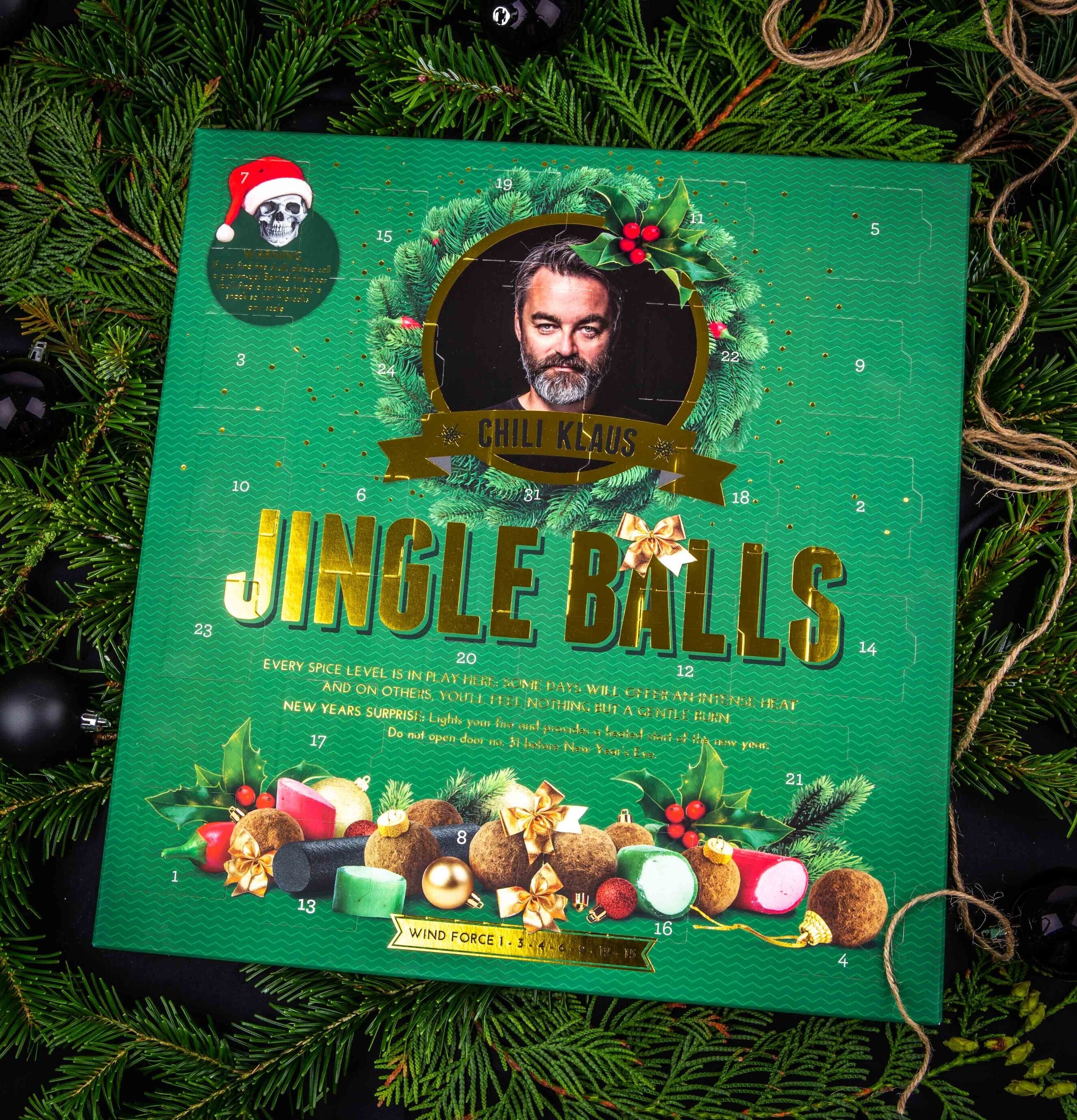 Chili Klaus Adventskalender - Jingle Balls från Chili Klaus