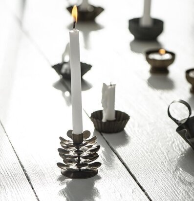 Ljusstake Kotte Mässing IB Laursen Ljusstakar Adventsstakar Ljushållare Ljushyllor