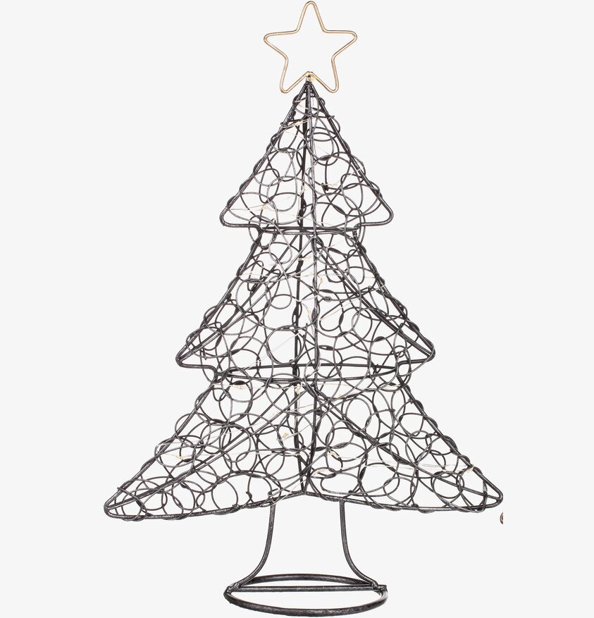 Smide Gran LED Med Timer från Different Design, juldekoration