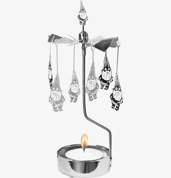 Bild av charmigt änglaspel med trädgårdstomtar