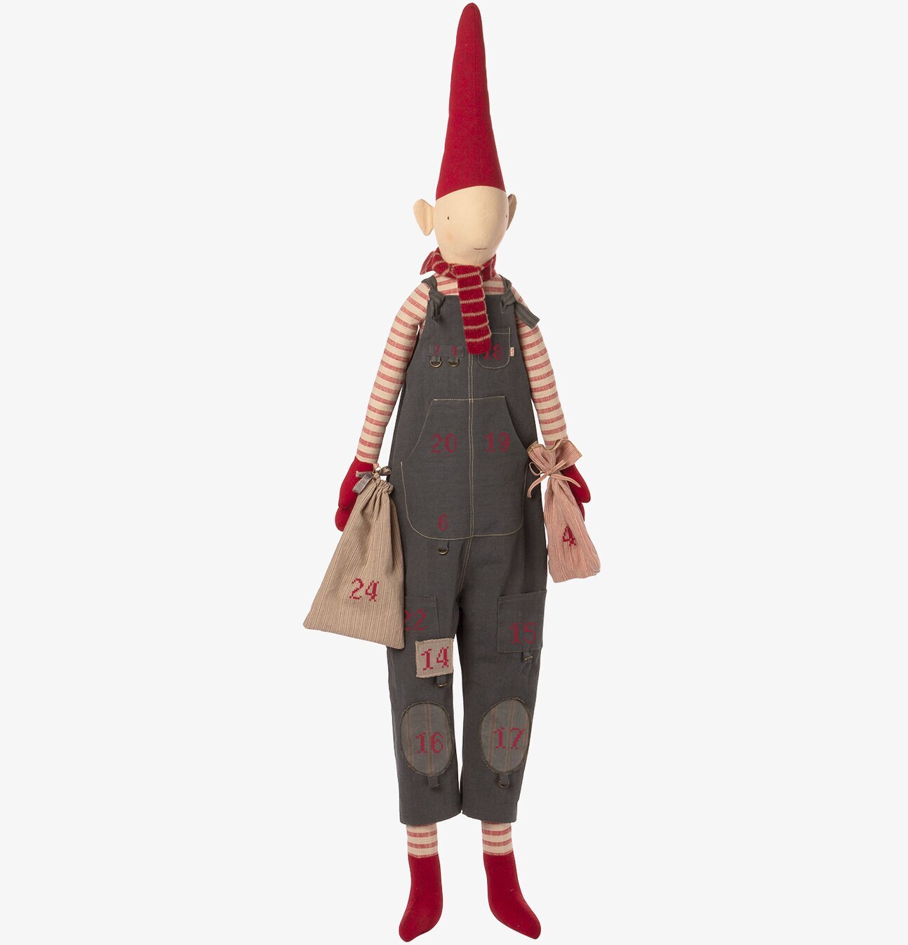 Kalender Pixy Boy från Maileg i form av en nissedocka