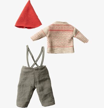 Christmas Mouse In Suitcase från Maileg med julklädd mus