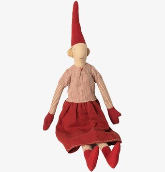 Maxi Pixy Laura från Maileg, charmig handgjord textildocka