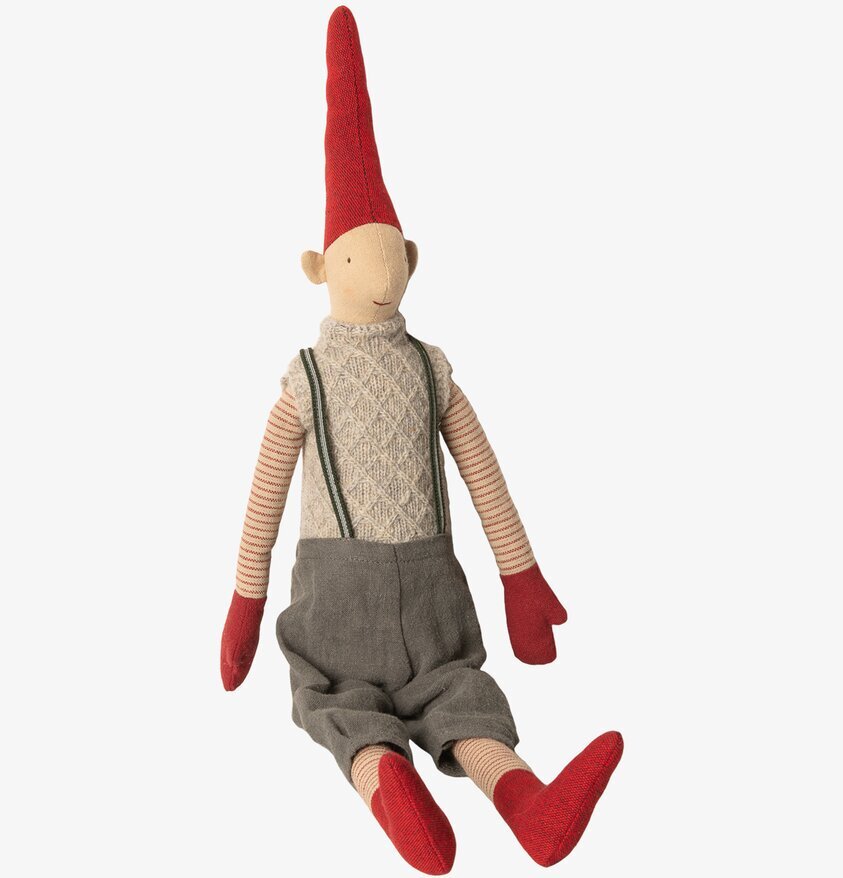 Medium Pixy Morten från Maileg, en detaljerad tygdocka