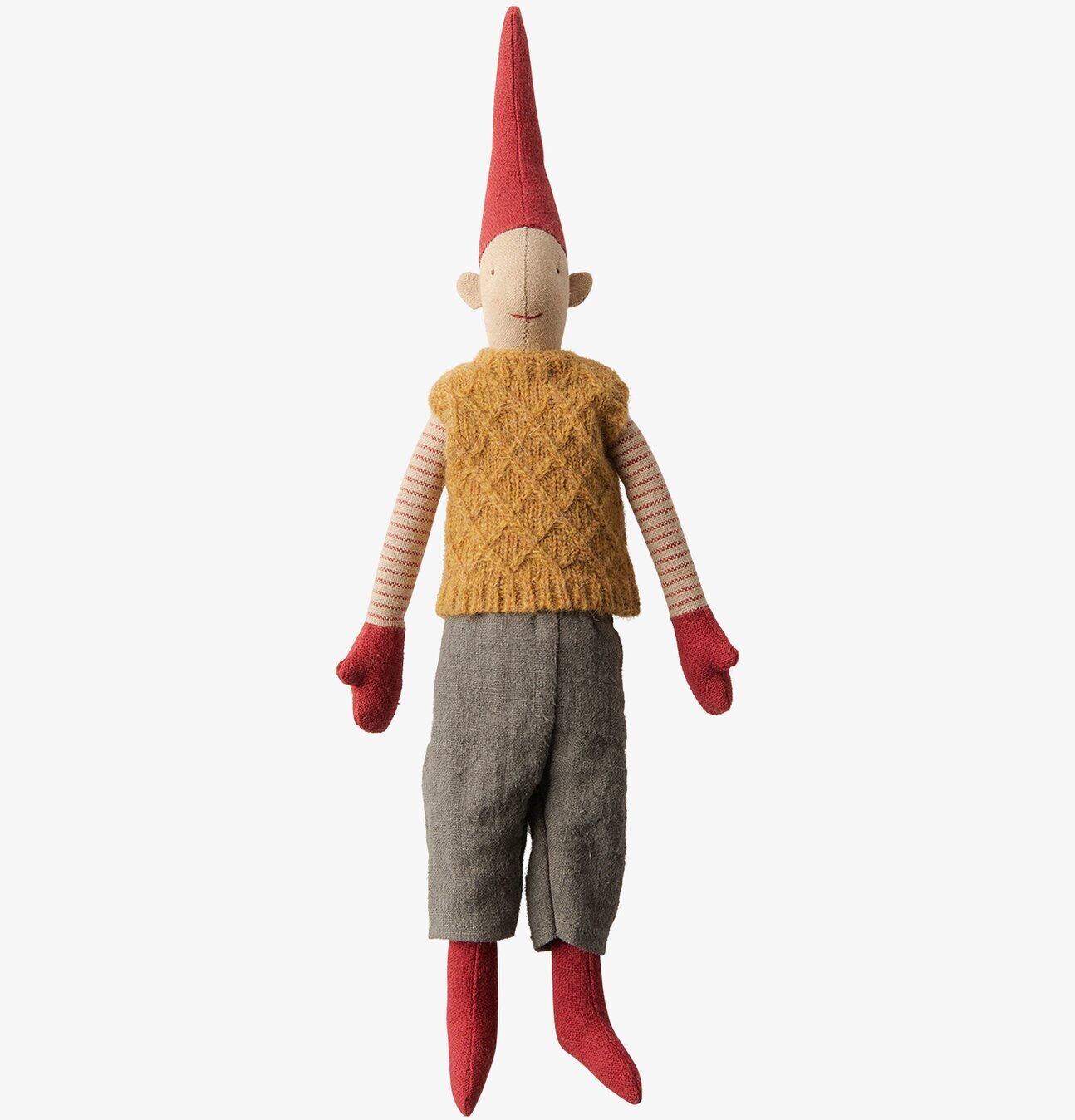 Tomtenisse Mini Pixy från Maileg med klassisk juldesign