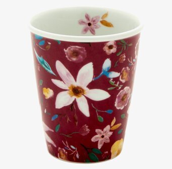 Porslinskopp Selmas Flower Print från Rice med blommönster