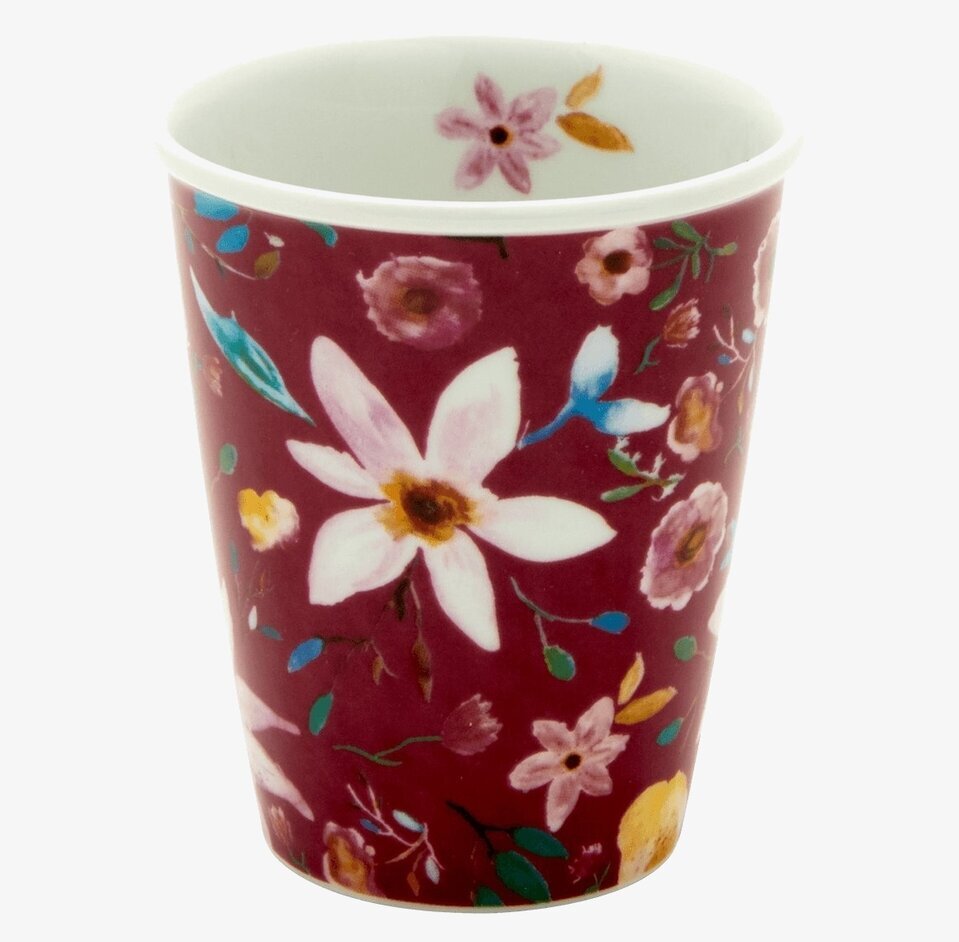 Porslinskopp Selmas Flower Print från Rice med blommönster