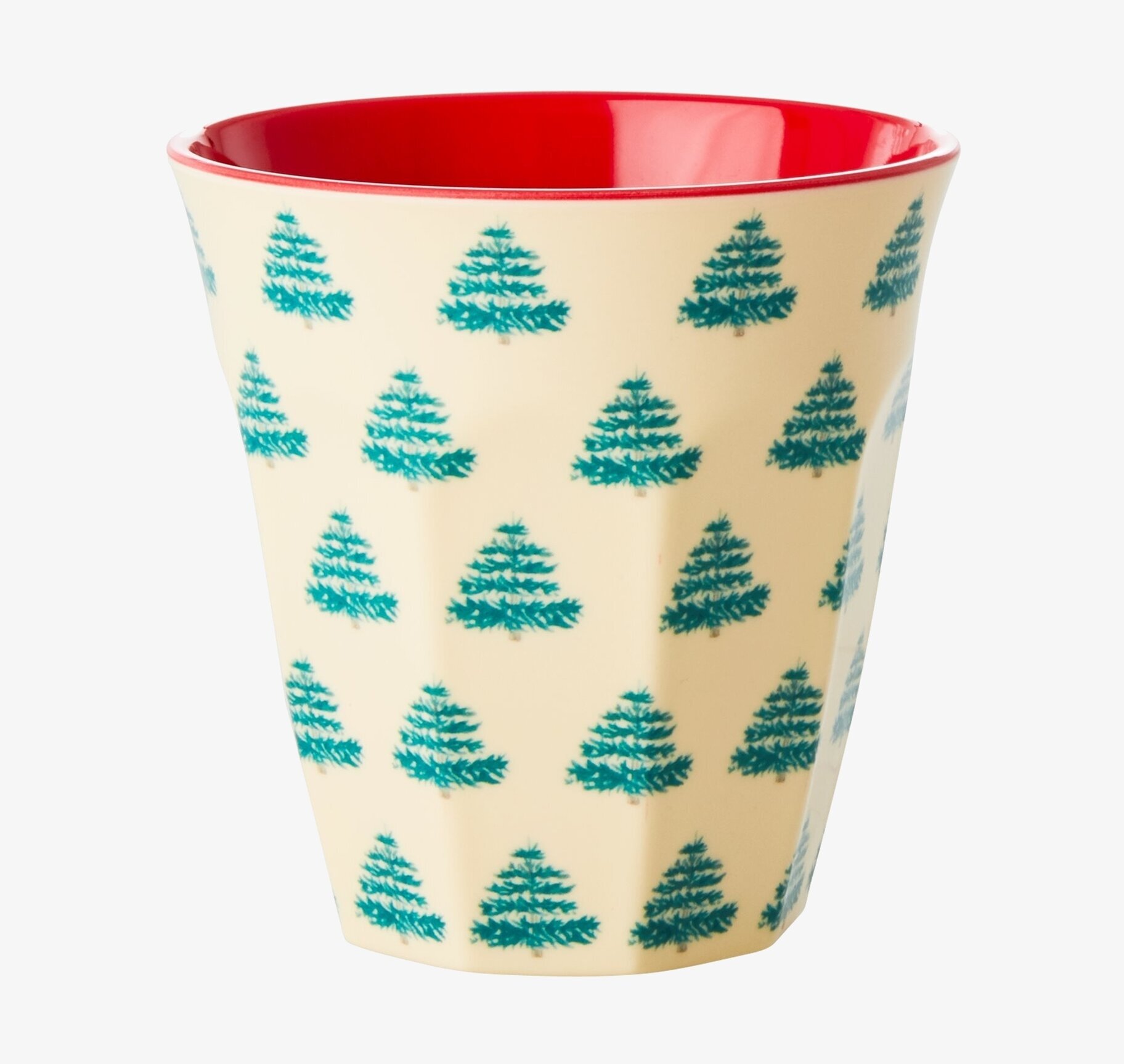 Melaminmugg Christmas Print från Rice med julgransmotiv