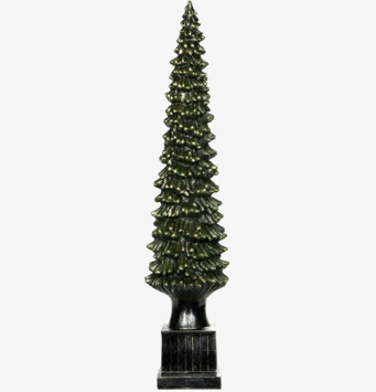 Gran Lyx Mörkgrön från A Lot Decoration, stiliserad julgran