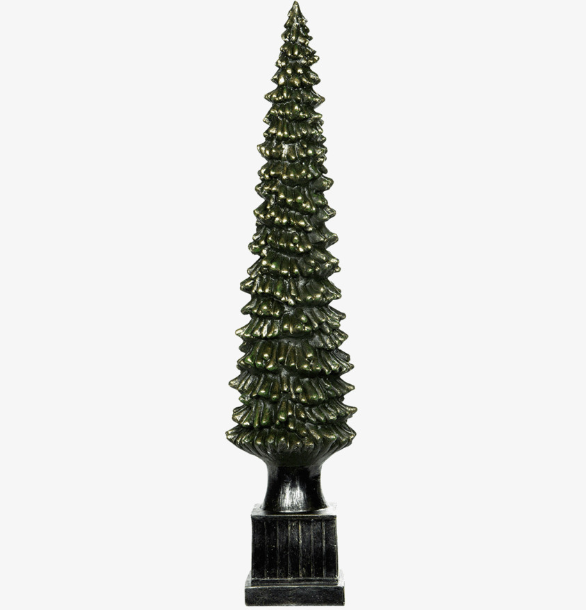 Gran Lyx Mörkgrön från A Lot Decoration, stiliserad julgran