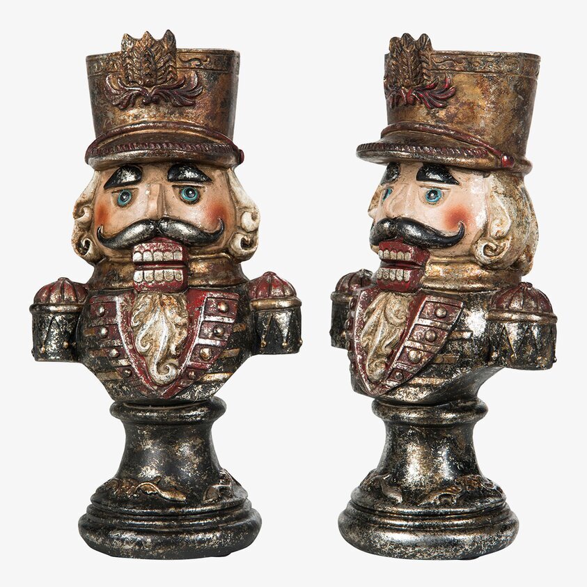 Nötknäppare Byst från A Lot Decoration i traditionell stil