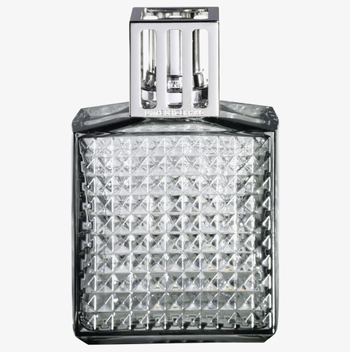 Doftlampa Diamant Grey från Maison Berger Paris i glas