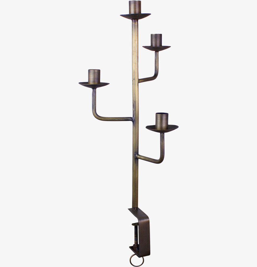 Ljusstake Ove Antik Mässing från Strömshaga i antik design