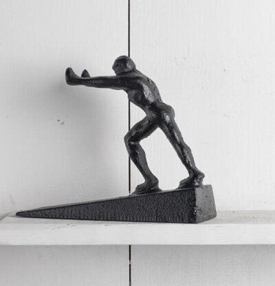 Dörrstopp Atlet från Multi Agentur i kraftig metall