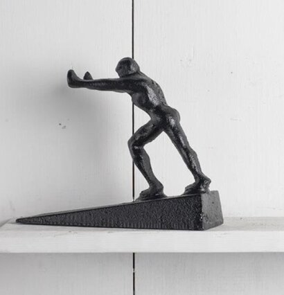 Dörrstopp Atlet från Multi Agentur i kraftig metall