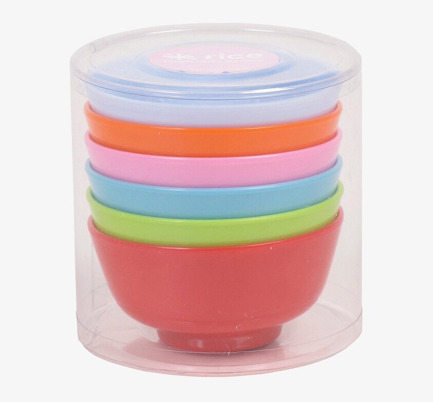 Dippskålar 6-pack från Rice i färgglad och praktisk design