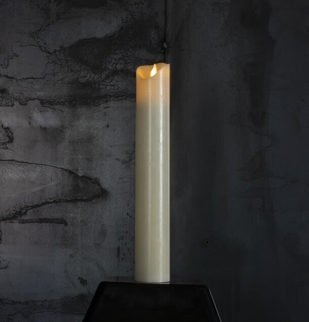 Blockljus LED Timer från Multi Agentur i rustik miljö