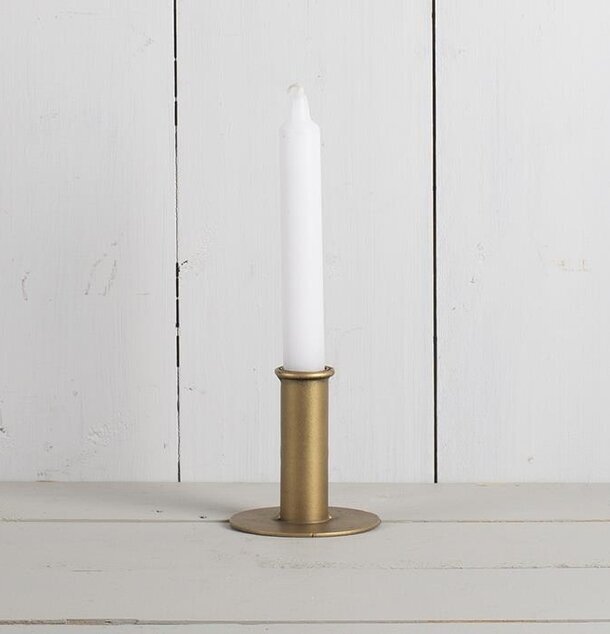 Ljusstake Stumpen Stor från Multi Agentur i antik mässing