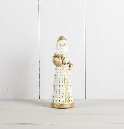 Tomte Guld/Vit från Multi Agentur med vit och guld klädsel