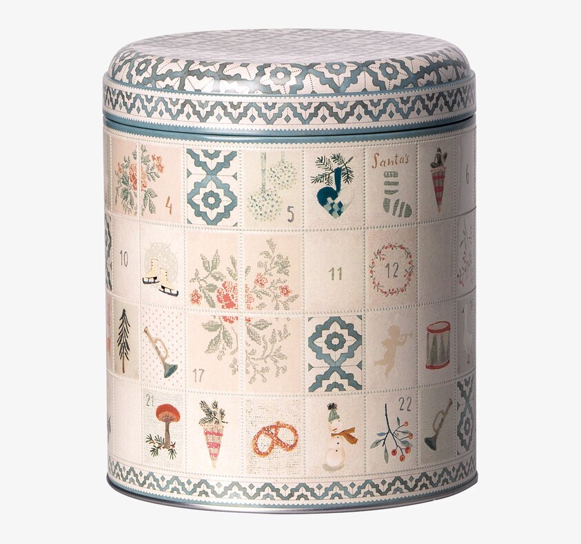 Plåtburk Kakor Christmas från Maileg med juldesign