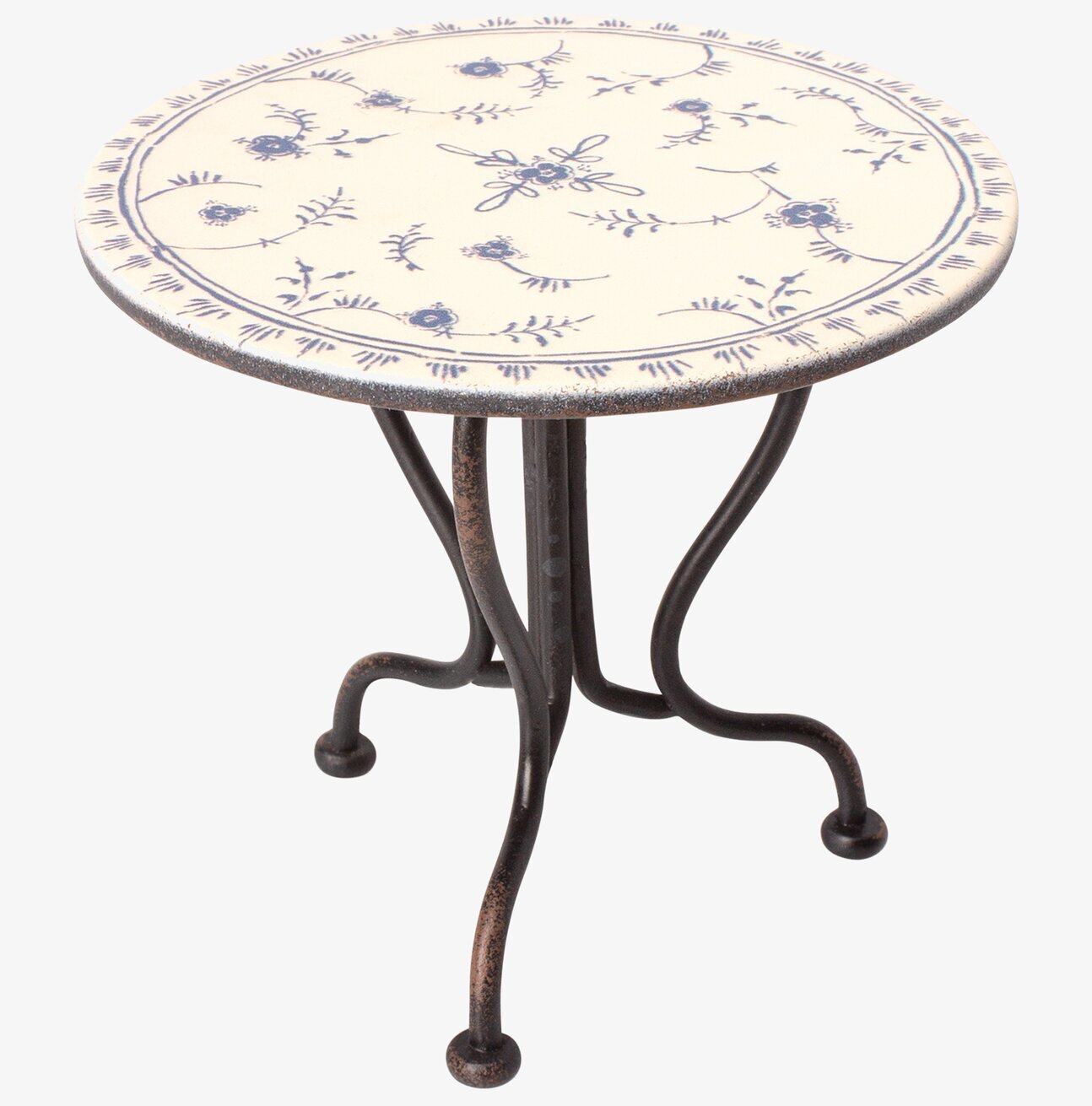 Vintage Tea Table från Maileg med blommönster och metallben