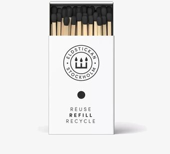 Eldstickan Tändstickor Refill Svart från Eldstickan