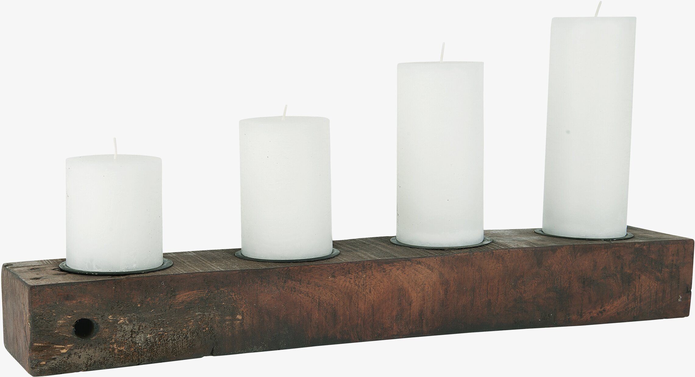 Ljusstake Blockljus Unika från IB Laursen med fyra ljus