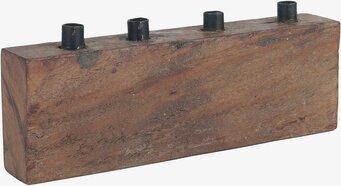 Ljusstake 4 Julgransljus från IB Laursen i massivt trä