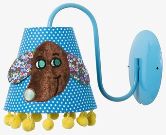 Vägglampa Hund från Rice med färgglad och lekfull design