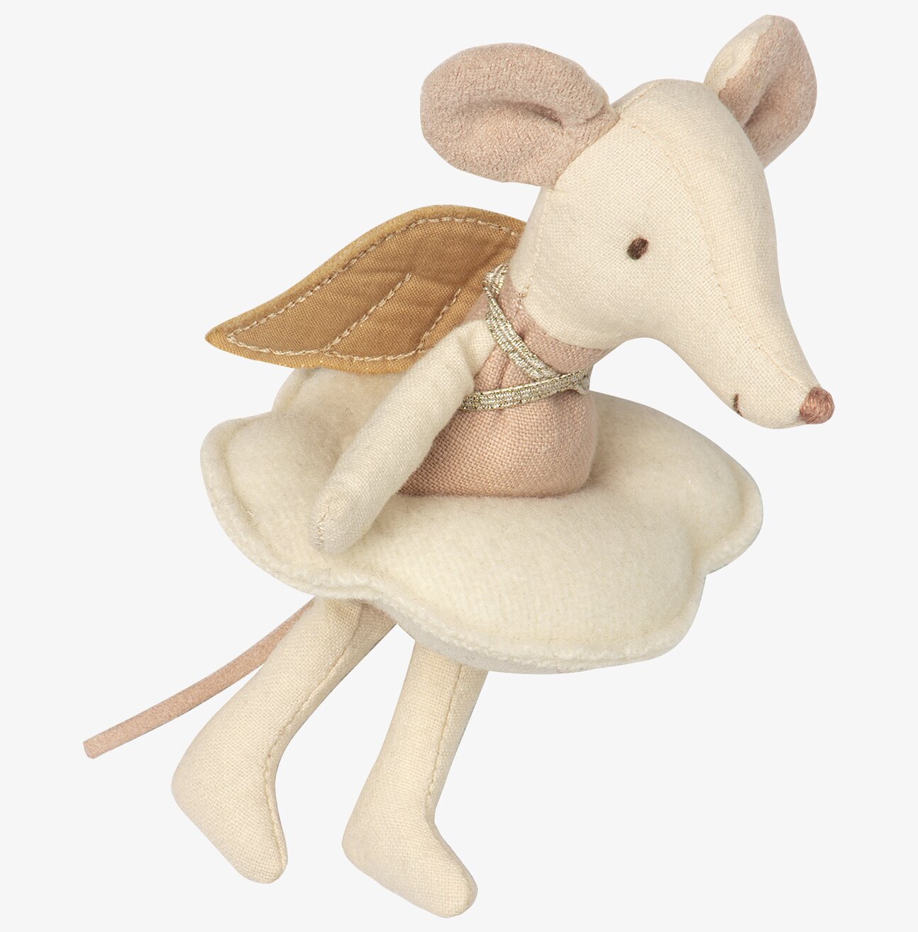 Angel Mouse - Big Sister In Book från Maileg i ljus klänning