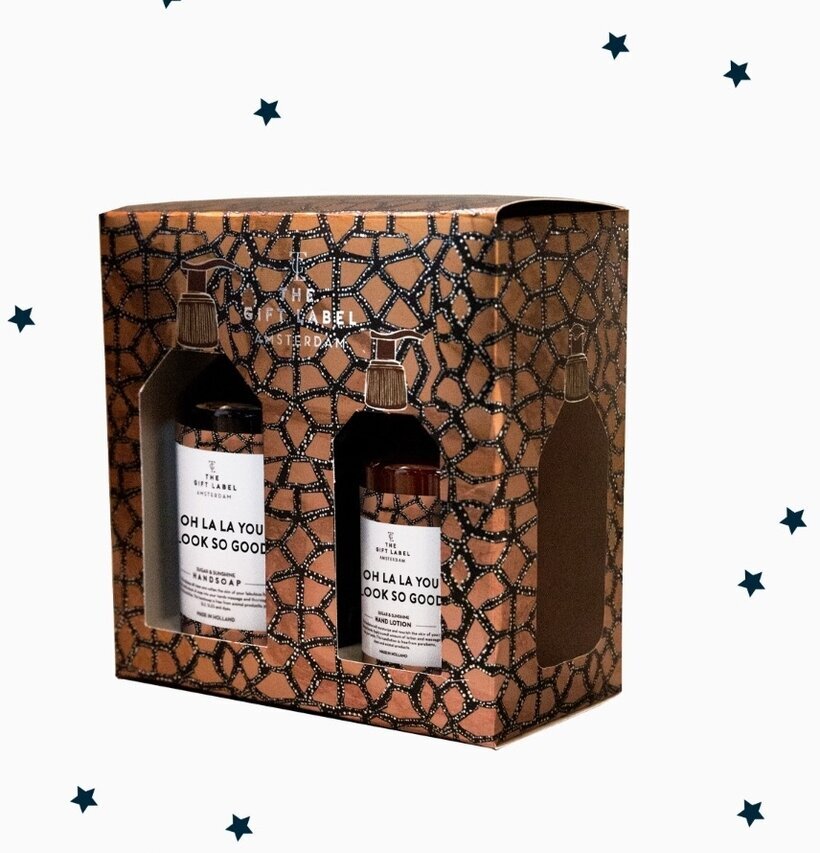 Giftbox - Oh La La från The Gift Label med två produkter