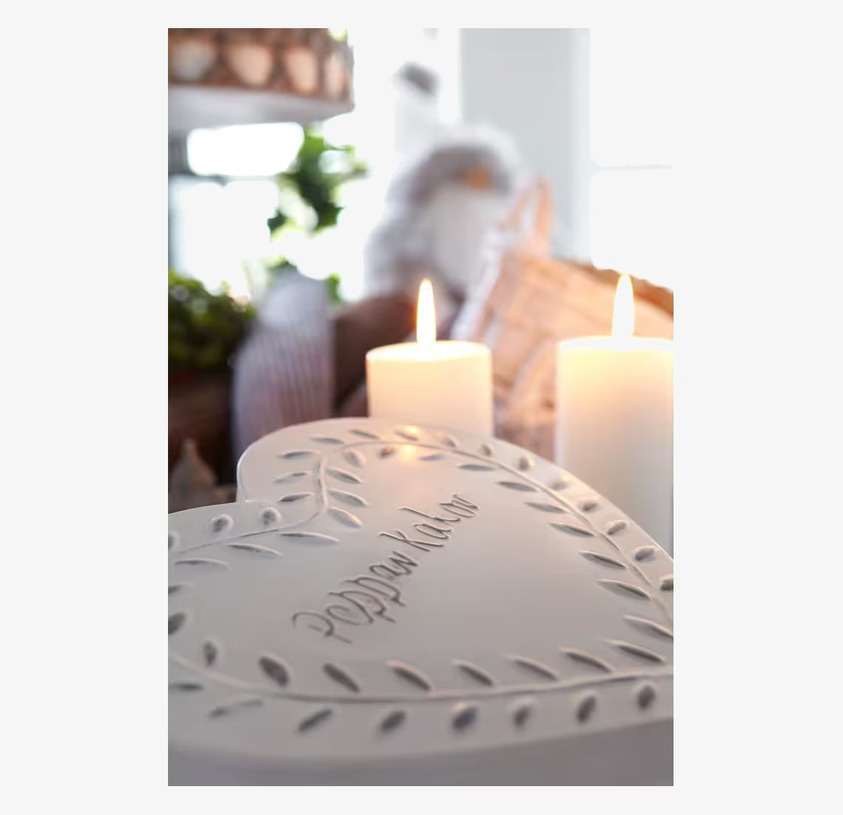 Box Pepparkakor från By ON med hjärtformad förpackning