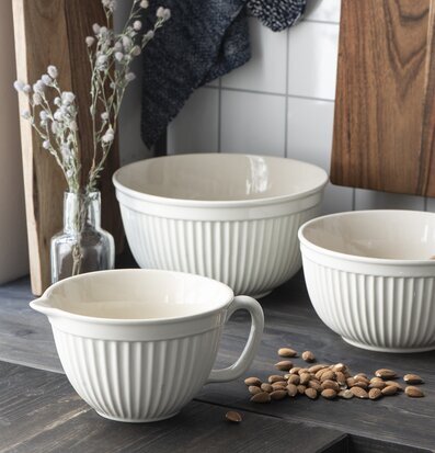 Vispskål Mynte Butter Cream IB Laursen Skålar att äta ur tilltugg Såskannor/Vispskål Skål servering Matlådor Förvaring