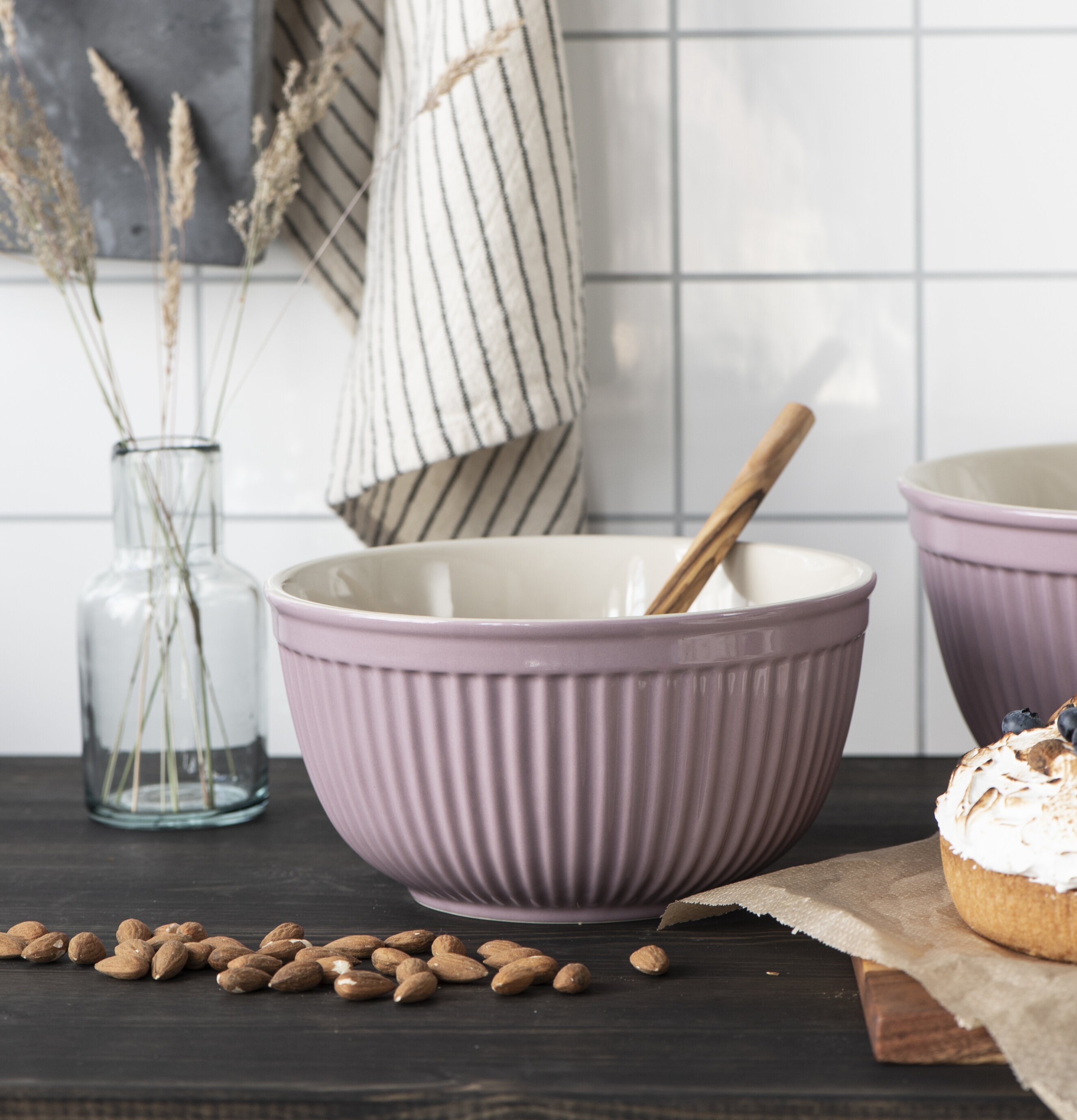 Skålset Mynte Lavender från IB Laursen i lavendelfärg