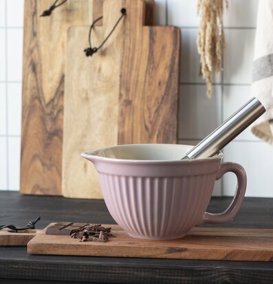 Vispskål Mynte Lavender från IB Laursen i köksmiljö