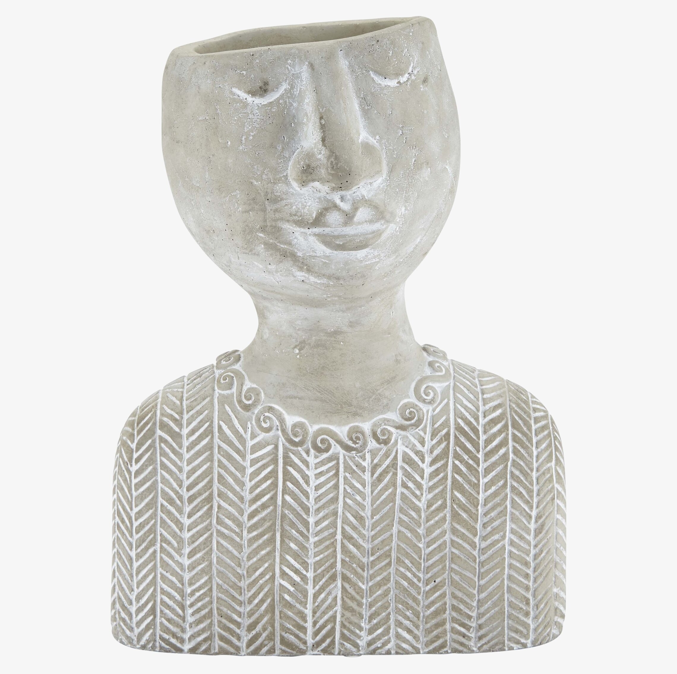 Blomkruka Ansikte Grå från Bahne med unikt ansiktsmotiv