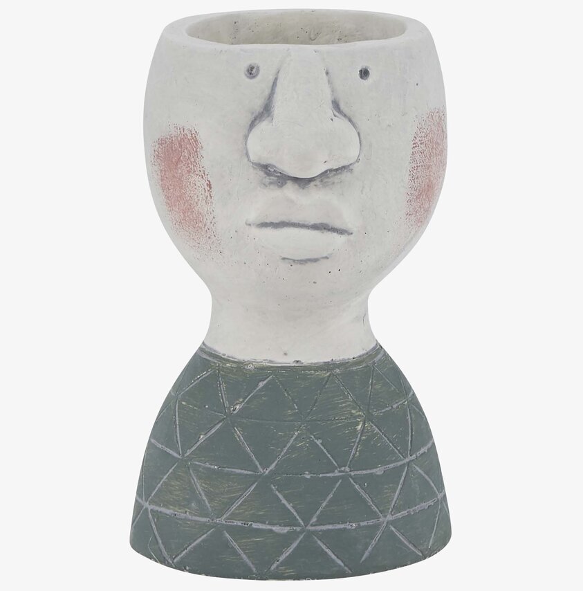 Blomkruka Ansikte Grön från Bahne med unik ansiktsdesign