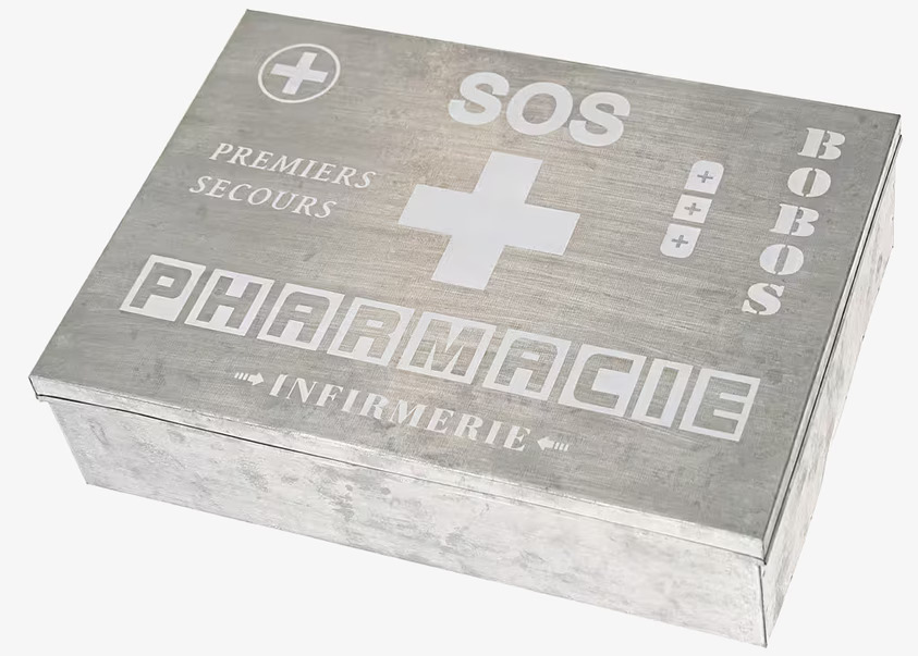 Box SOS Zink från By ON - robust första hjälpen-låda i zink