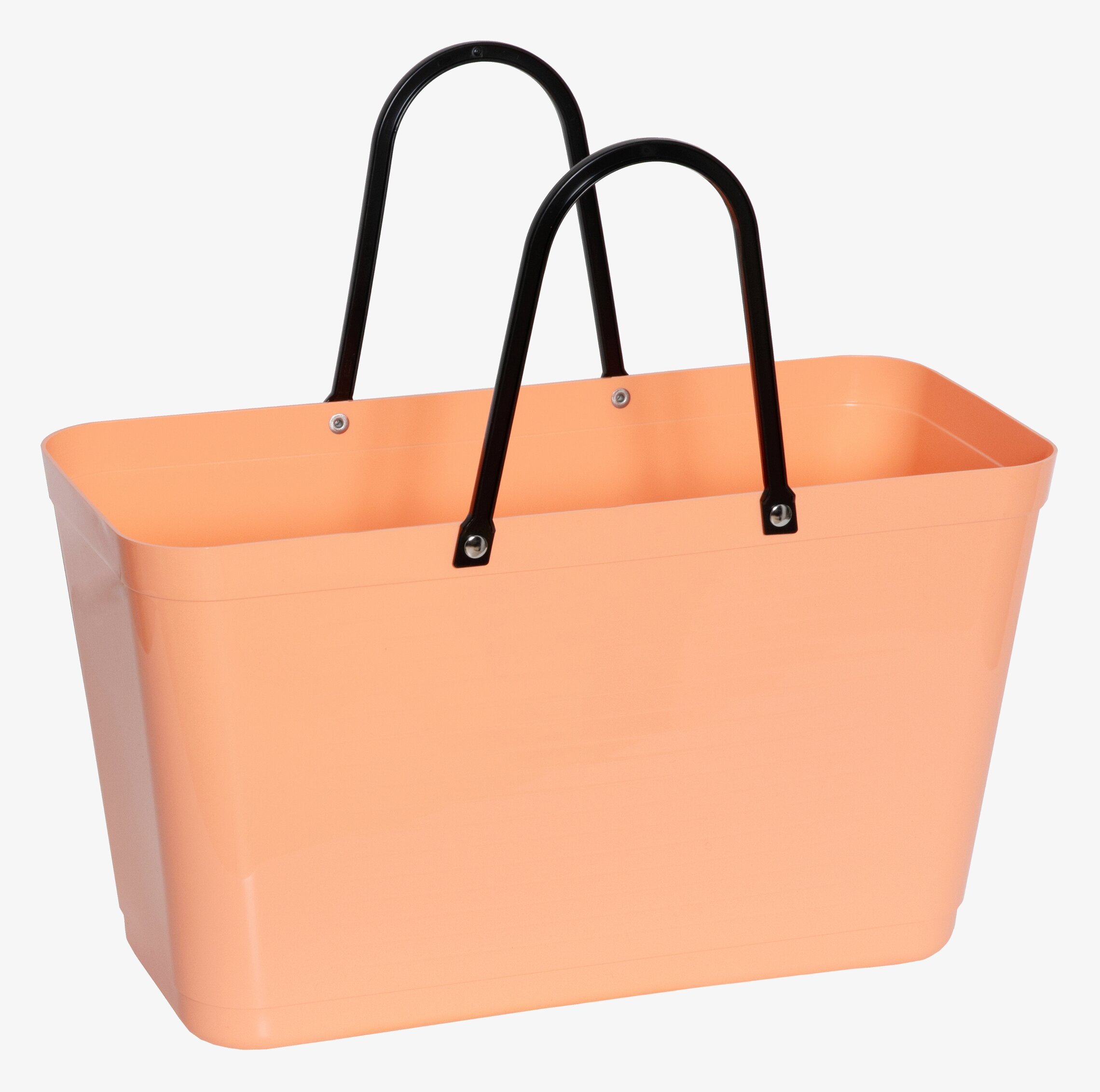 Väska Hinza Aprikos från Hinza med svarta handtag