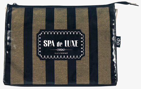 Necessär Spa de luxe från Derriére la porte i svart och guld